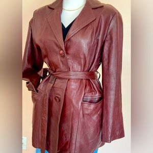 Vintage leather jacket